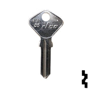 Uncut Key Blank | Fiat | F91C8 Automotive Key Ilco