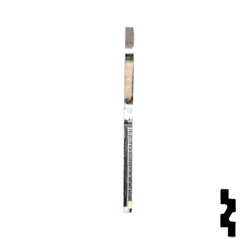 Uncut Key Blank | Fiat | F91C8 Automotive Key Ilco