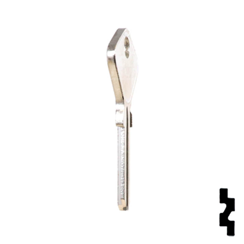 Uncut Key Blank | Fiat | F91C8 Automotive Key Ilco