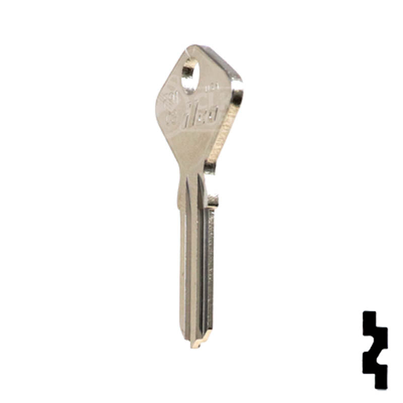 Uncut Key Blank | Fiat | F91C8 Automotive Key Ilco