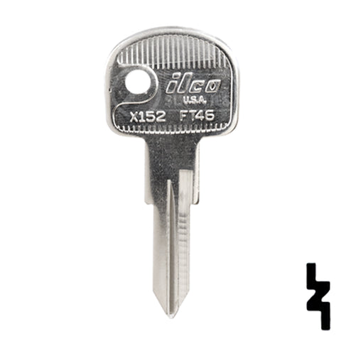 Uncut Key Blank | Fiat | FT46, X152