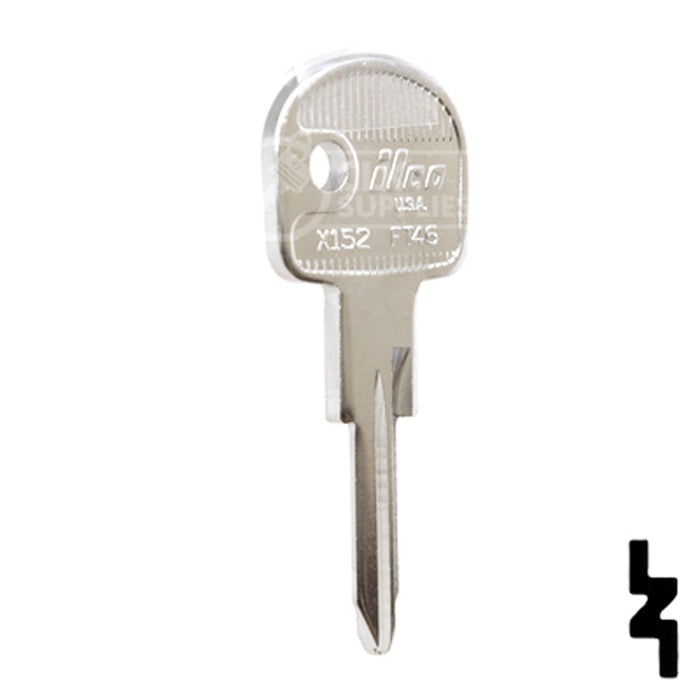 Uncut Key Blank | Fiat | FT46, X152 Automotive Key Ilco