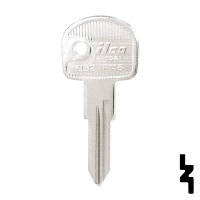 Uncut Key Blank | Fiat | FT46, X152 Automotive Key Ilco