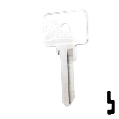 Uncut Key Blank | Fiat | X109, FT43 Automotive Key Ilco