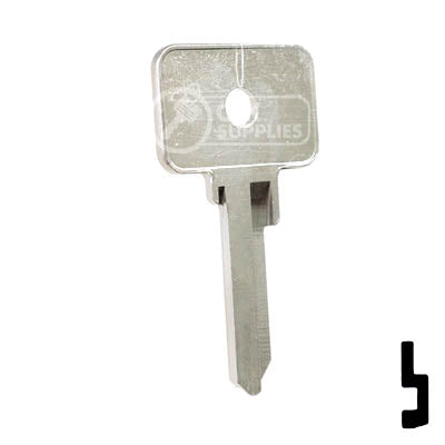 Uncut Key Blank | Fiat | X109, FT43 Automotive Key Ilco