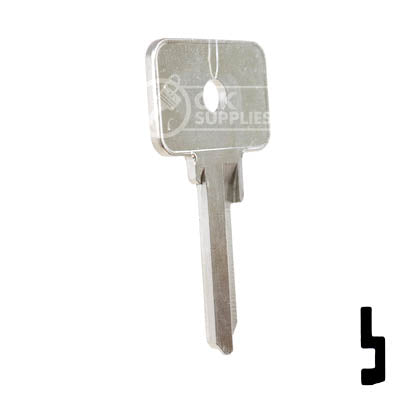 Uncut Key Blank | Fiat | X109, FT43 Automotive Key Ilco