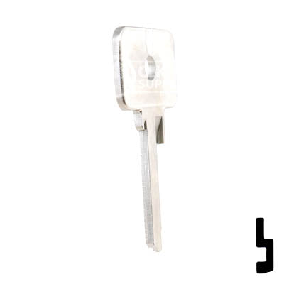 Uncut Key Blank | Fiat | X109, FT43 Automotive Key Ilco