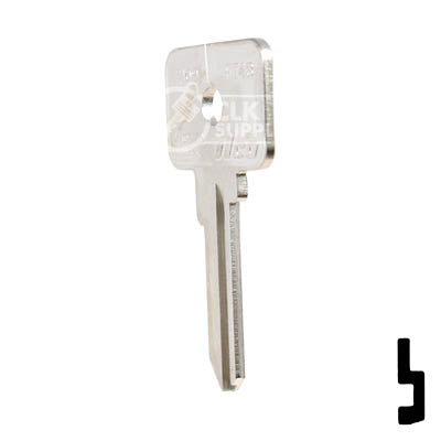 Uncut Key Blank | Fiat | X109, FT43 Automotive Key Ilco