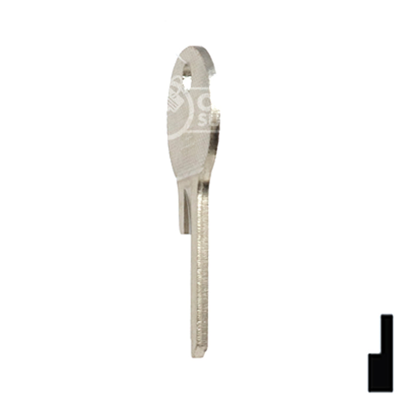 Uncut Key Blank | Ford | 1125D Automotive Key Ilco