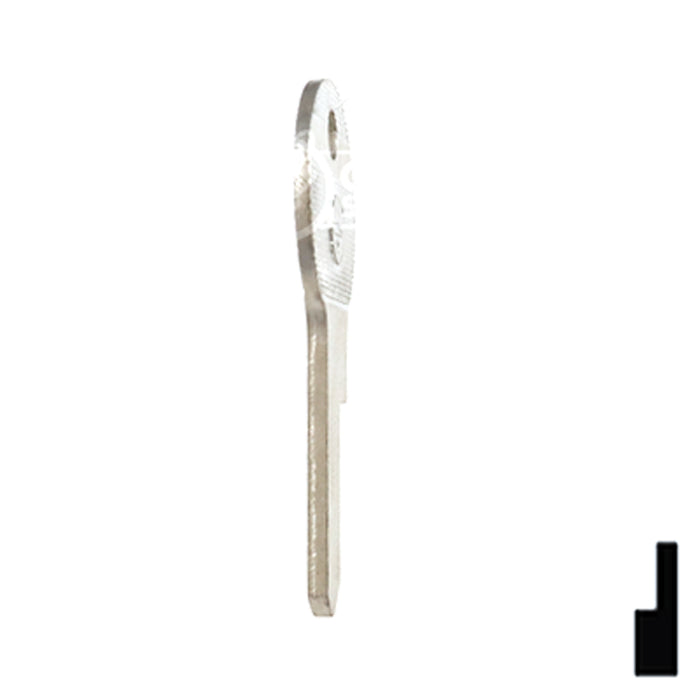 Uncut Key Blank | Ford | 1125D Automotive Key Ilco