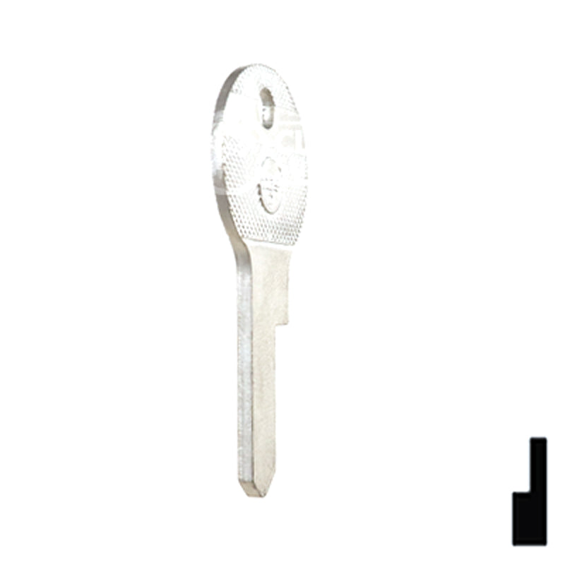 Uncut Key Blank | Ford | 1125D Automotive Key Ilco