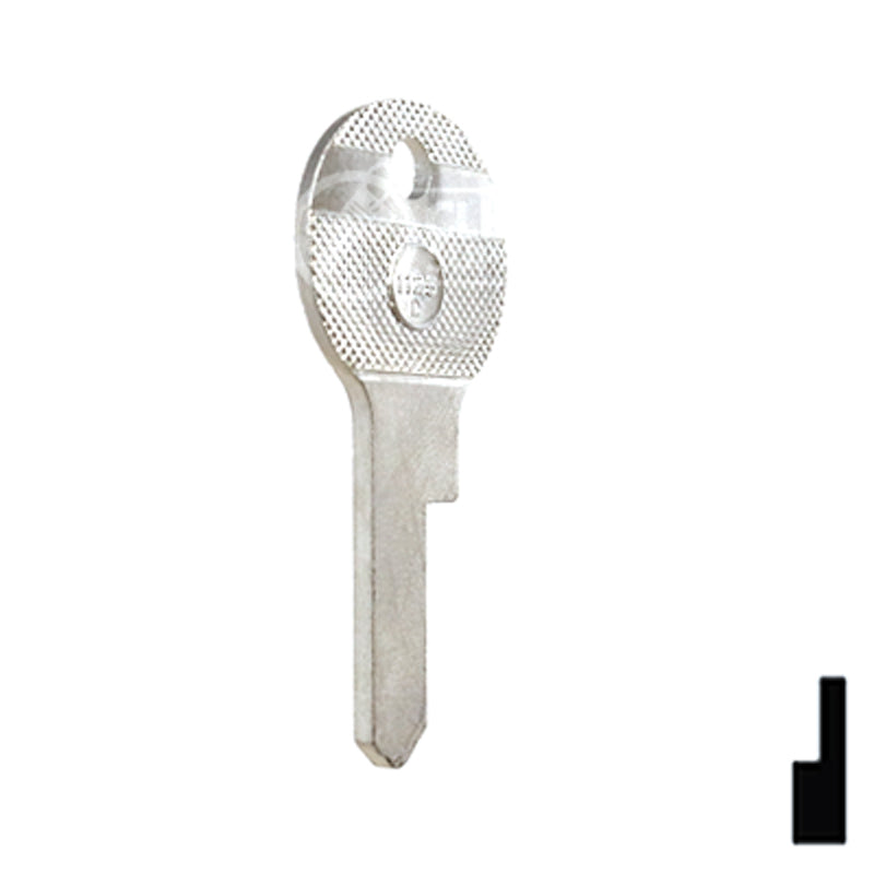Uncut Key Blank | Ford | 1125D Automotive Key Ilco