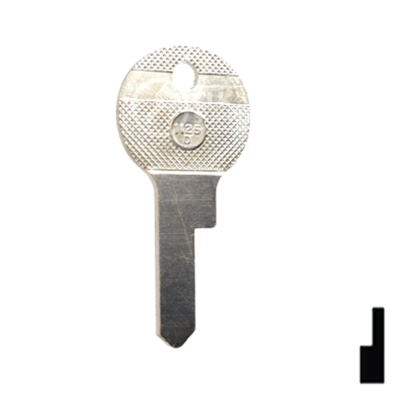 Uncut Key Blank | Ford | 1125D Automotive Key Ilco
