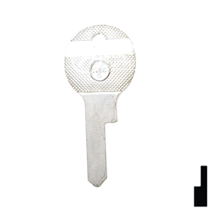 Uncut Key Blank | Ford | 1125D Automotive Key Ilco