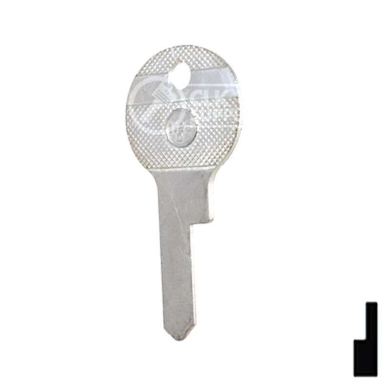Uncut Key Blank | Ford | 1125D Automotive Key Ilco