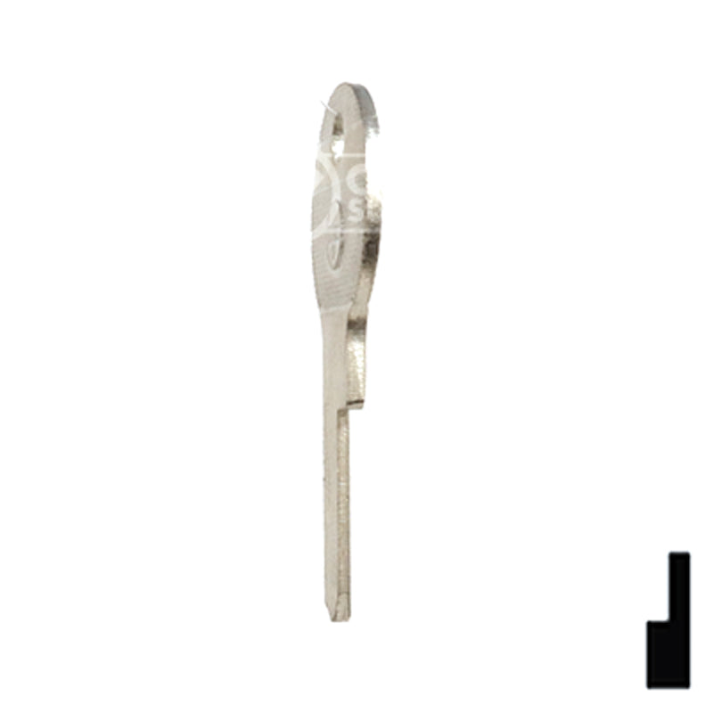 Uncut Key Blank | Ford | 1125D Automotive Key Ilco
