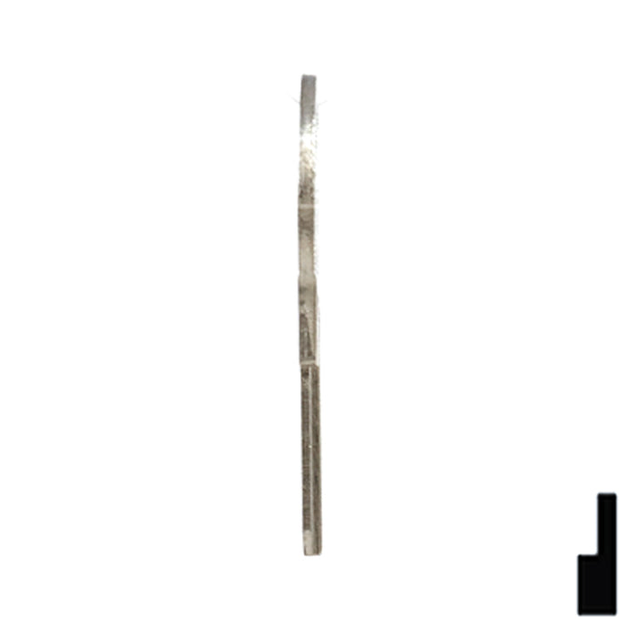 Uncut Key Blank | Ford | 1125D Automotive Key Ilco