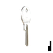 Uncut Key Blank | Ford | 1125D Automotive Key Ilco