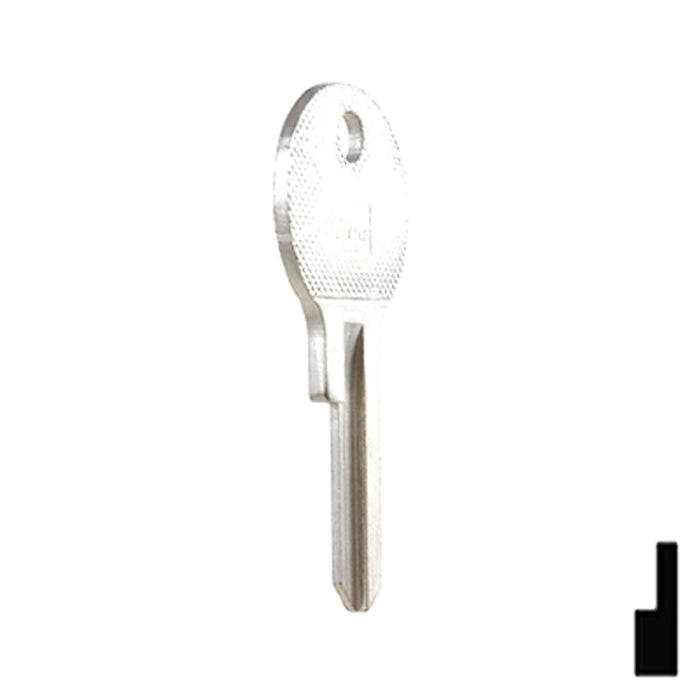 Uncut Key Blank | Ford | 1125D Automotive Key Ilco