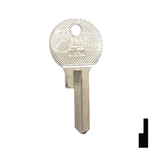Uncut Key Blank | Ford | 1125D Automotive Key Ilco