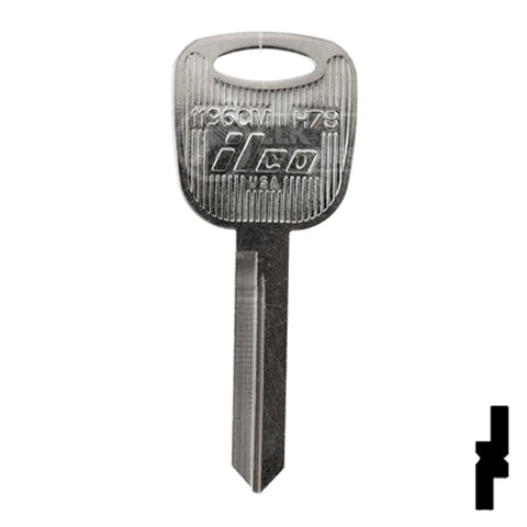 Uncut Key Blank | Ford | 1196CM, H78