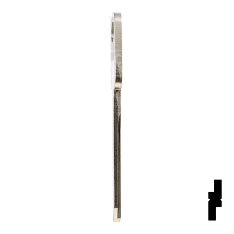 Uncut Key Blank | Ford | 1196FD, H75 Automotive Key Ilco