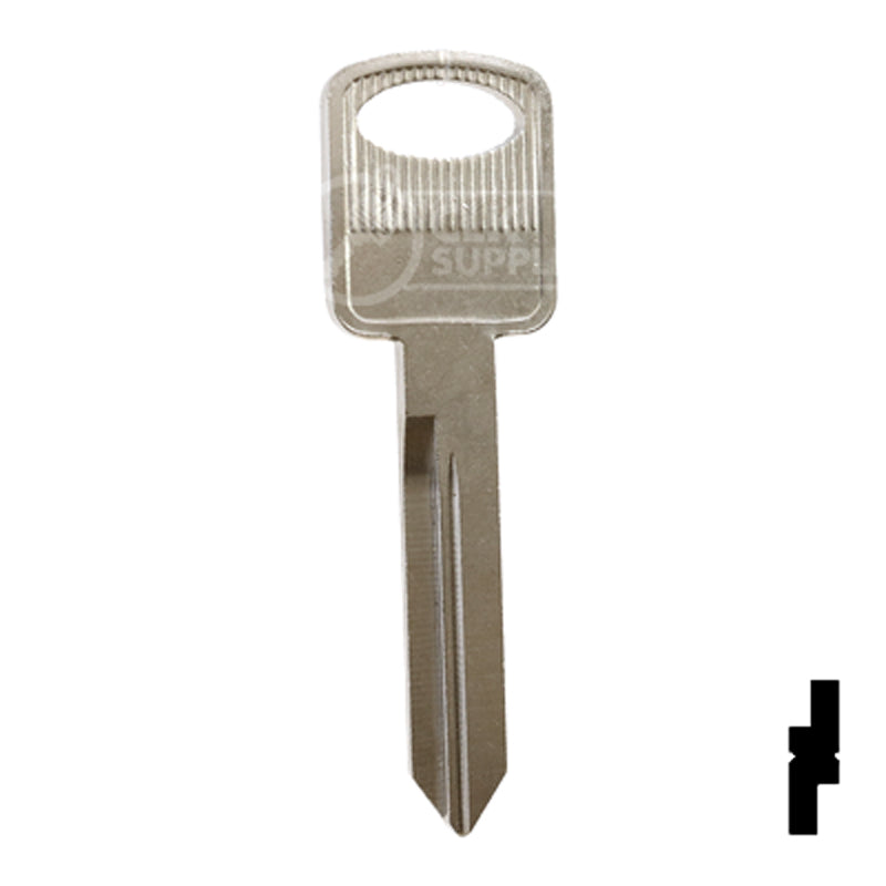 Uncut Key Blank | Ford | 1196FD, H75 Automotive Key Ilco