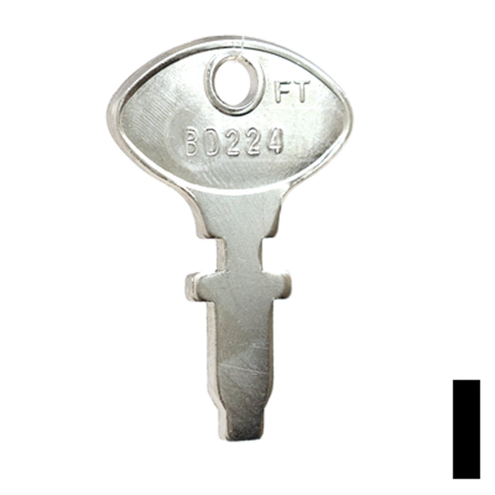 Uncut Key Blank | Ford, Fiat | BD224 Automotive Key Framon Manufacturing Company, Inc