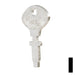 Uncut Key Blank | Ford, Fiat | BD224 Automotive Key Framon Manufacturing Company, Inc