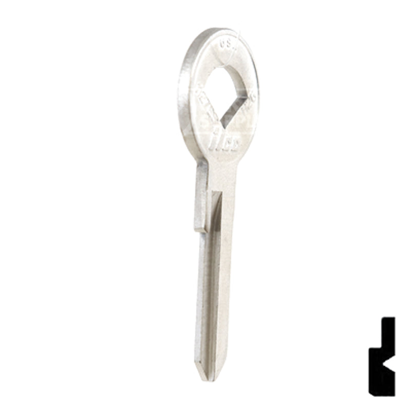 Uncut Key Blank | Ford | H26 Automotive Key Ilco