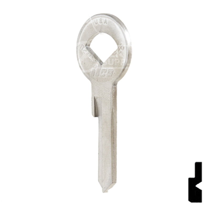 Uncut Key Blank | Ford | H26 Automotive Key Ilco