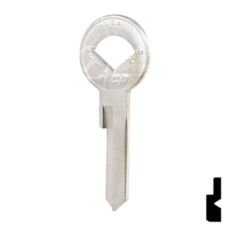 Uncut Key Blank | Ford | H26 Automotive Key Ilco