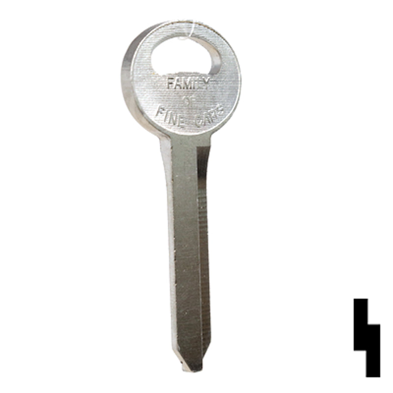 Uncut Key Blank | Ford | H50, S1167FD Automotive Key Strattec