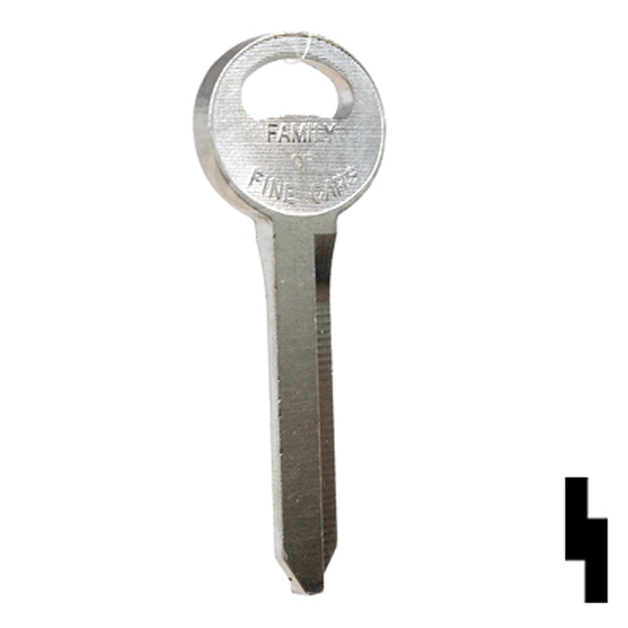 Uncut Key Blank | Ford | H50, S1167FD Automotive Key Strattec