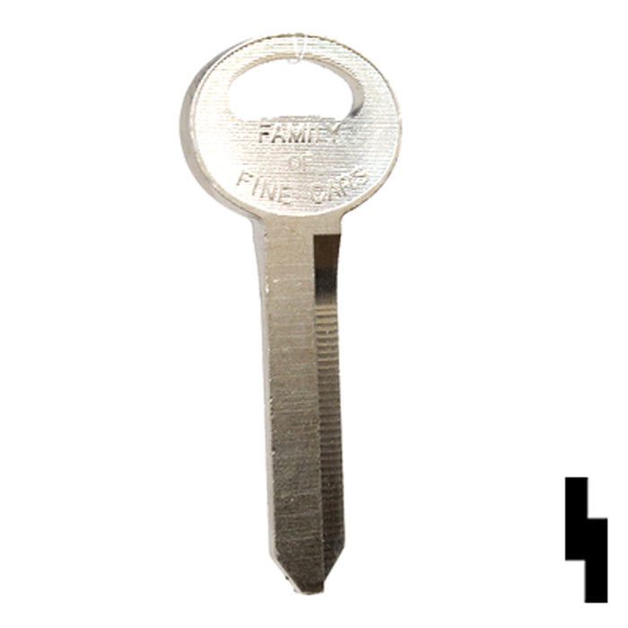 Uncut Key Blank | Ford | H50, S1167FD Automotive Key Strattec