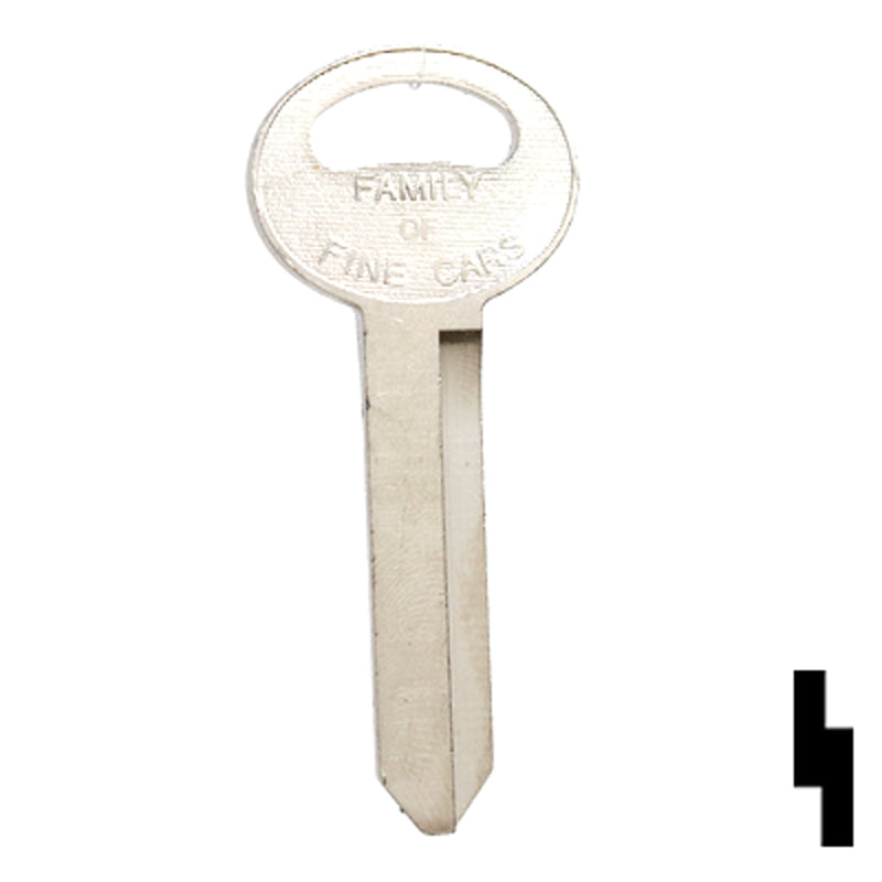 Uncut Key Blank | Ford | H50, S1167FD Automotive Key Strattec
