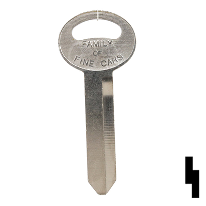 Uncut Key Blank | Ford | H50, S1167FD Automotive Key Strattec