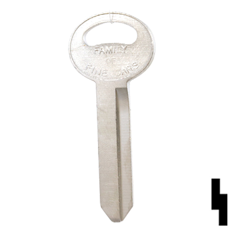 Uncut Key Blank | Ford | H50, S1167FD Automotive Key Strattec