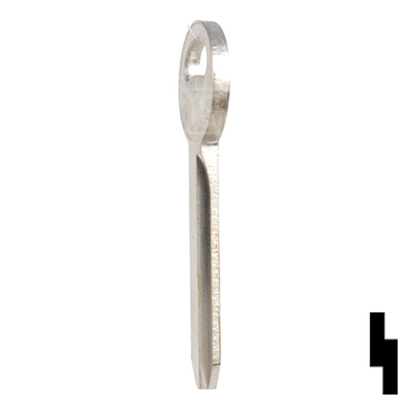 Uncut Key Blank | Ford | H50, S1167FD Automotive Key Strattec