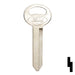 Uncut Key Blank | Ford | H50, S1167FD Automotive Key Strattec