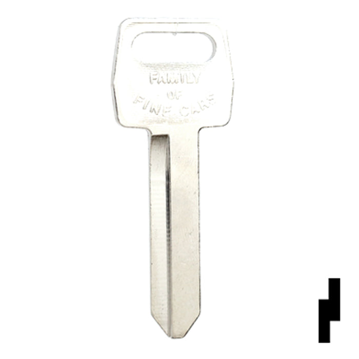 Uncut Key Blank | Ford | H51, 1167FD Automotive Key Strattec