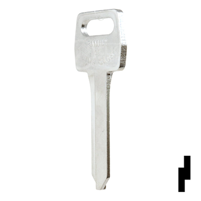 Uncut Key Blank | Ford | H51, 1167FD Automotive Key Strattec