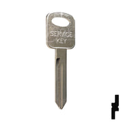 Uncut Key Blank | Ford | H72, H74, H86 Automotive Key JMA USA