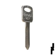 Uncut Key Blank | Ford | H72, H74, H86 Automotive Key JMA USA