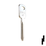 Uncut Key Blank | Ford | H72, H74, H86 Automotive Key JMA USA