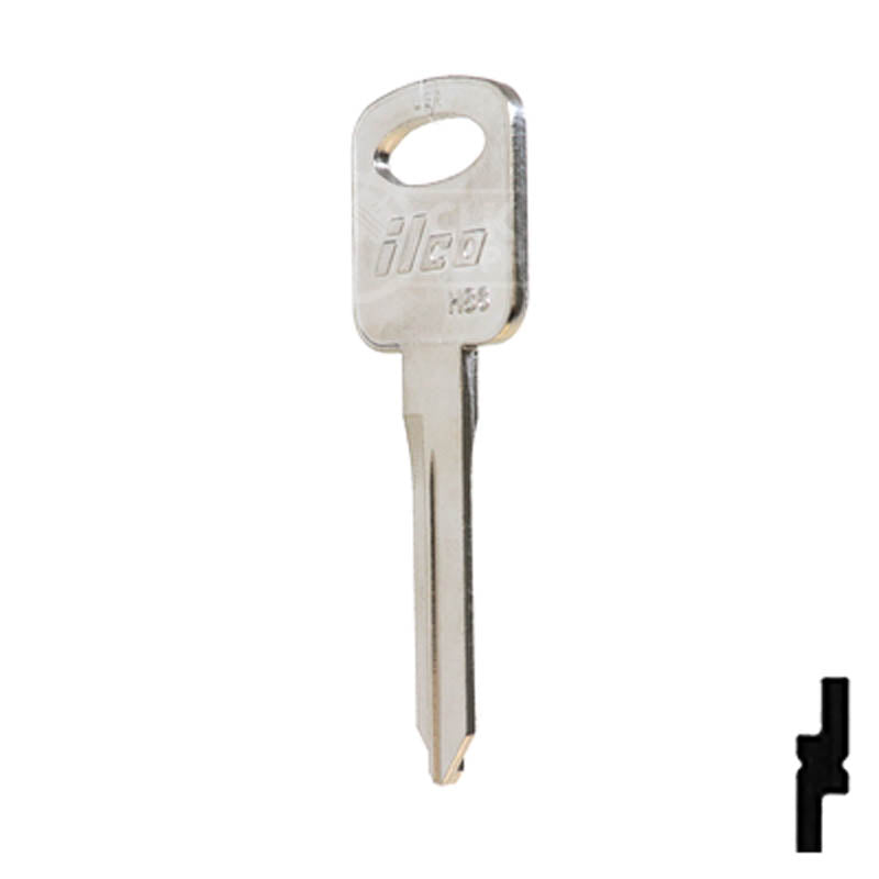 Uncut Key Blank | Ford | H72, H74, H86 Automotive Key JMA USA