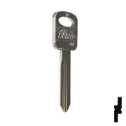 Uncut Key Blank | Ford | H72, H74, H86 Automotive Key JMA USA