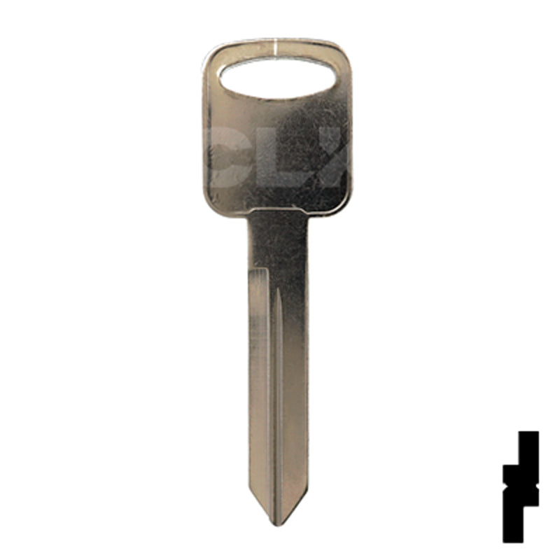 Uncut Key Blank | Ford | H75, 1196FD Automotive Key JMA USA