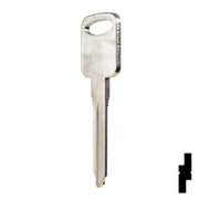 Uncut Key Blank | Ford | H75, 1196FD Automotive Key JMA USA