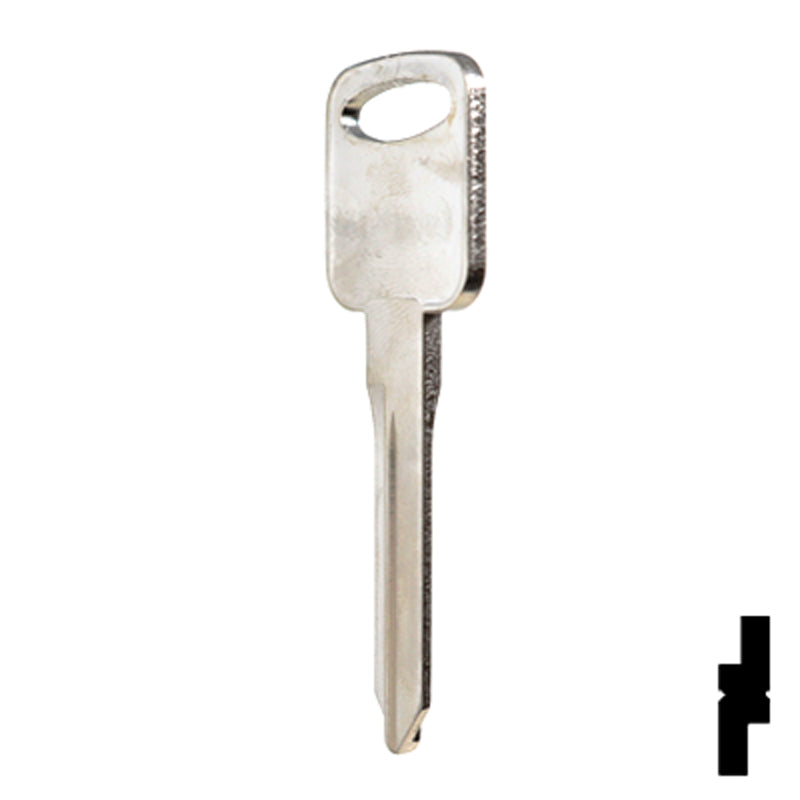 Uncut Key Blank | Ford | H75, 1196FD Automotive Key JMA USA